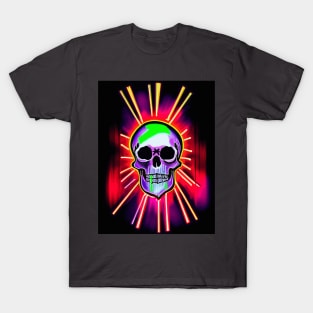 #SkullLove Neon Skull 001 T-Shirt